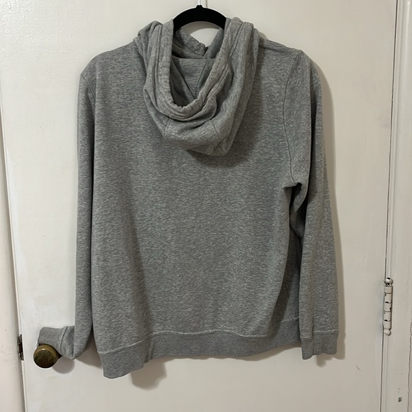 Nike Grey Funnel Neck Hoodie - Picture 3 of 3